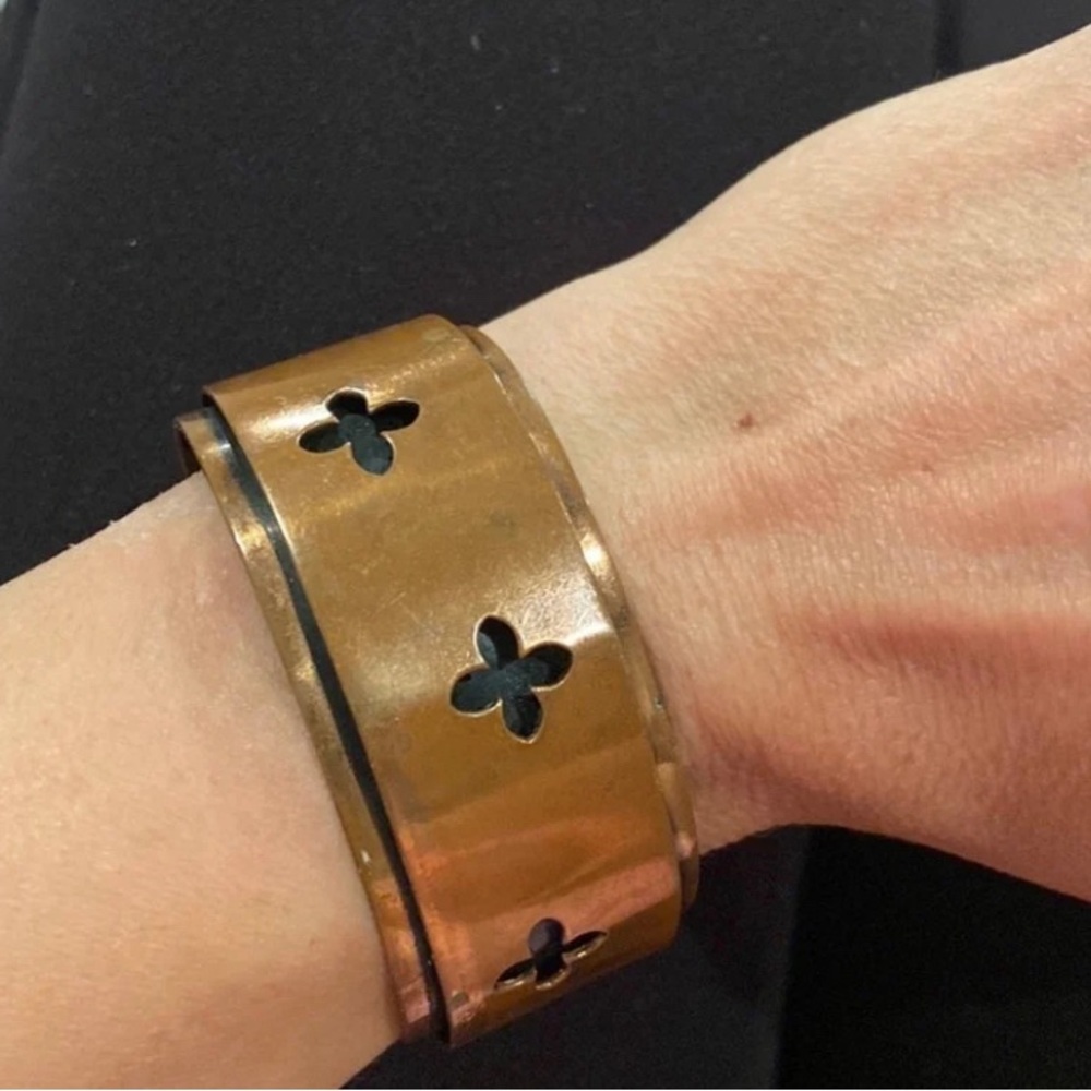 Mid Century Copper Cuff Bracelet